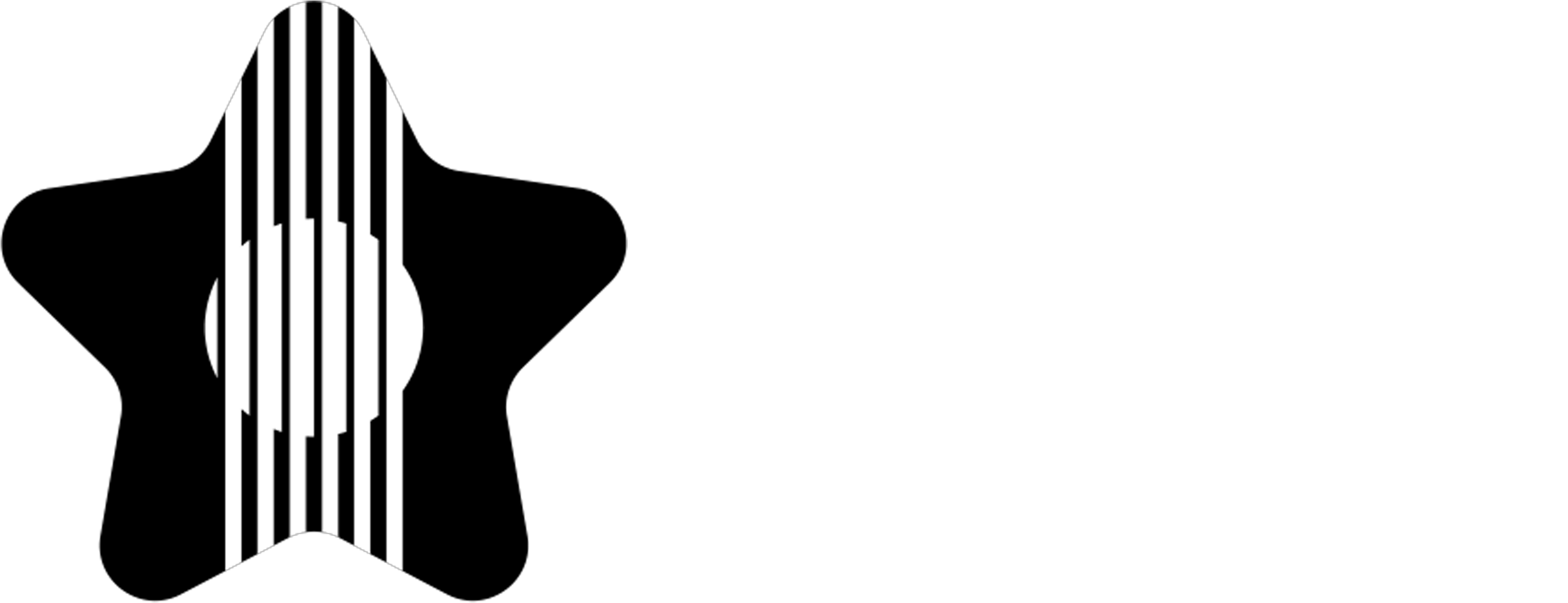 SLAM logo horizontal inverse